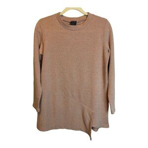 Clara Sun Woo Sweater Women's Size XS Extra‎ Small Hi Low Oversized Pink